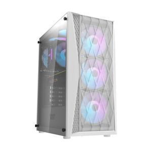 CASE GAMING DARKFLASH DK352 4 X FAN ARGB BLANCO 100% Nuevo