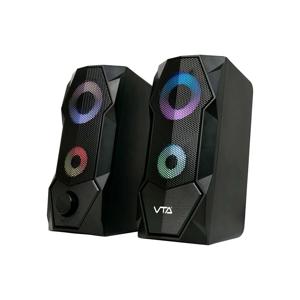 BOCINA VTA+ PARA GAMER USB 8W NEGRO 100% Nuevo