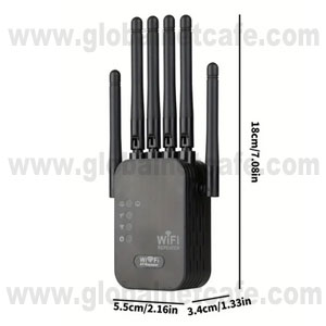 EXTENSOR WIFI 6 ANTENAS 2.4, 5GHZ. DOBLE BANDA 100% Nuevo