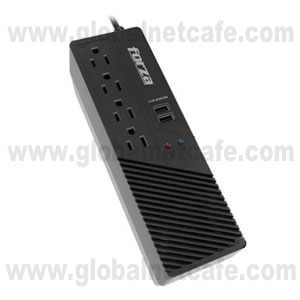 1000VA CON 500WATTS DE CAPACIDAD REGULADOR FORZA (4TOMAS) FVR-1011 100% Nuevo