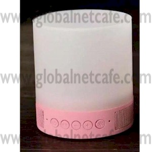 BOCINA 1 PIEZA BLUETOOTH LAMPARA ROSADA TM18 
