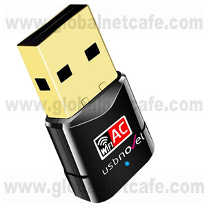 ADAPTADOR DE RED WIFI INALAMBRICO 2.4GHZ  5GHZ 600MPS 