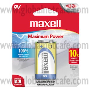 BATERIA 9 VOLTIOS MAXELL 