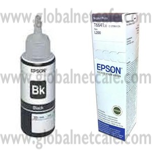 TINTA  T664120 ORIGINAL NEGRA L200, L210, L350, 355, 375, 1300 (70ML) 100% Nuevo